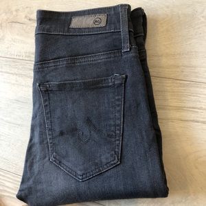 AG FARRAH GRAY SKINNY JEAN size 25
